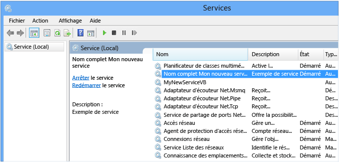 Installer Service Windows en PowerShell